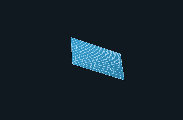 Weighted source2 Surface with a lifted corner